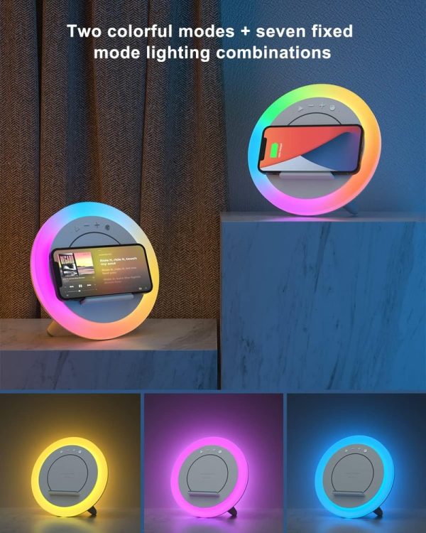 Bluetooth Speaker Night Light With Wireless Charging – Best Birthday Gift For Tween Girls - Image 5