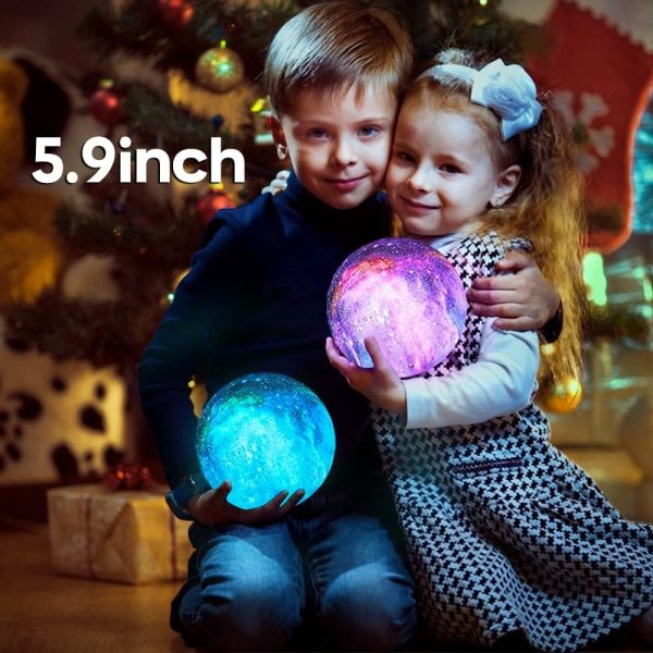 Best 16-color Galaxy Moon Lamp Gift For Kids & Adults - Image 5