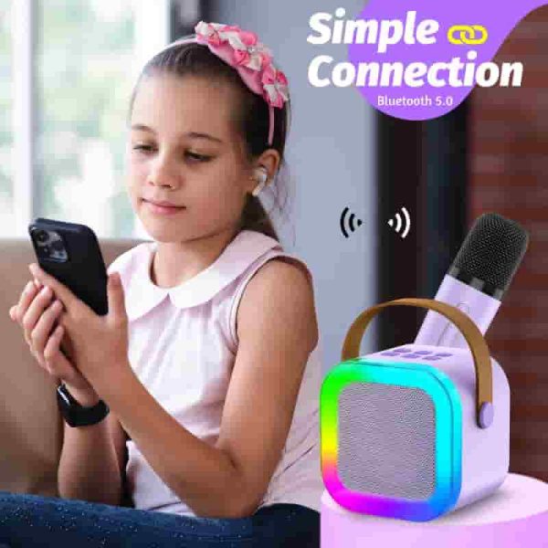 Best Kids Karaoke Machine For Girls - Perfect Gift For Ages 4-12 - Image 2