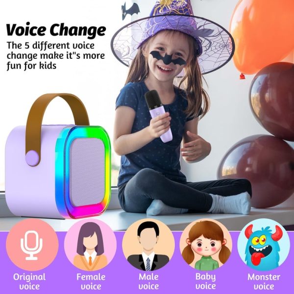 Best Kids Karaoke Machine For Girls - Perfect Gift For Ages 4-12 - Image 6