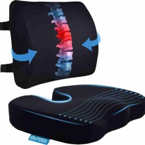 Best Memory Foam Cushion For Tailbone & Back Pain Relief