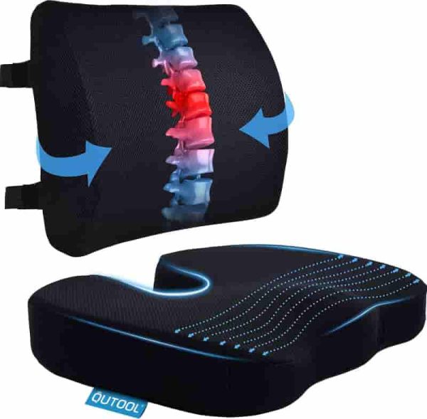 Best Memory Foam Cushion For Tailbone & Back Pain Relief