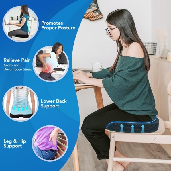 Best Memory Foam Cushion For Tailbone & Back Pain Relief - Image 4