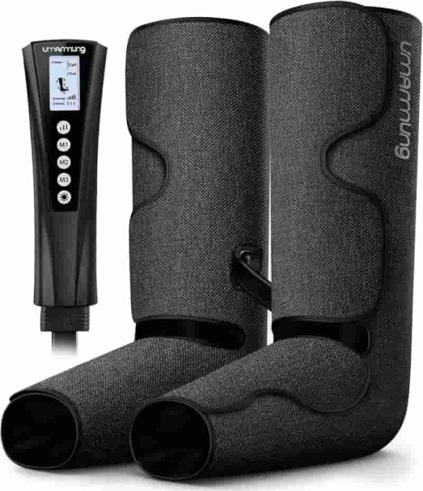 Umarmung Air Compression Leg Massager With Heat - Perfect Gift For Relaxation