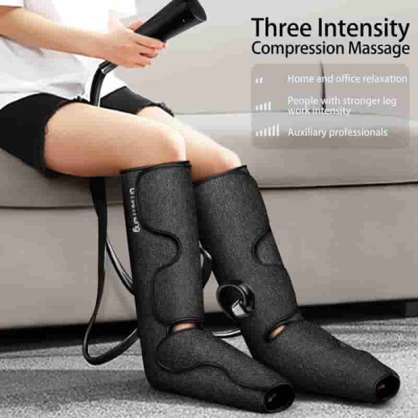 Umarmung Air Compression Leg Massager With Heat - Perfect Gift For Relaxation - Image 3