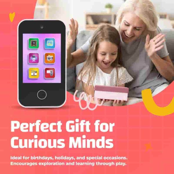 Unicorn Kids Phone Toy - Touchscreen, Games & Headphones - Perfect Gift - Image 6