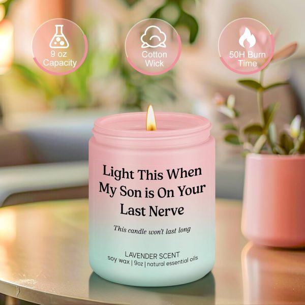 Funny Daughter-in-law Candle - Perfect Wedding & Birthday Gift - Image 3