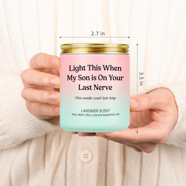 Funny Daughter-in-law Candle - Perfect Wedding & Birthday Gift - Image 5