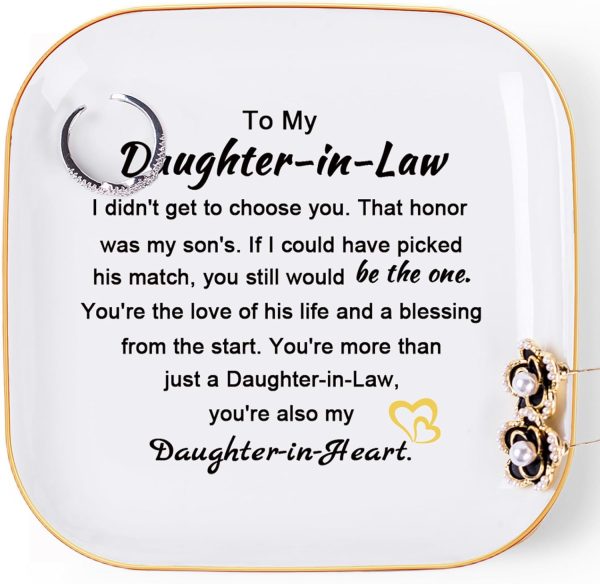 Best Daughter-in-law Jewelry Dish Gift For Special Occasions