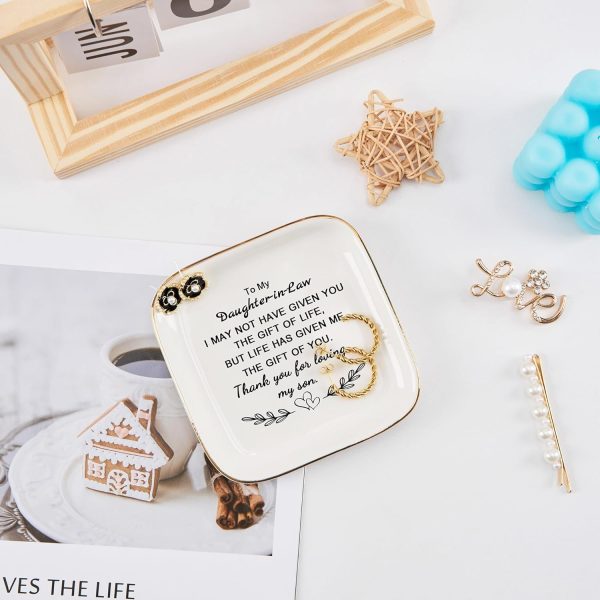 Best Daughter-in-law Gift - Jewelry Dish Tray For Special Occasions - Image 3