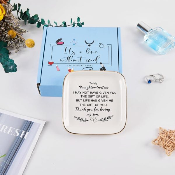 Best Daughter-in-law Gift - Jewelry Dish Tray For Special Occasions - Image 4