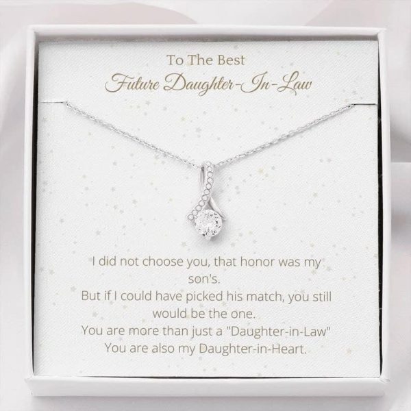 Best Future Daughter-in-law Necklace: Perfect Wedding Gift
