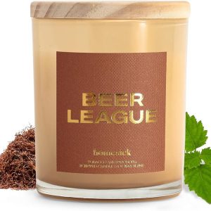 Homesick Beer League Scented Candle - Long-lasting Soy Wax Gift