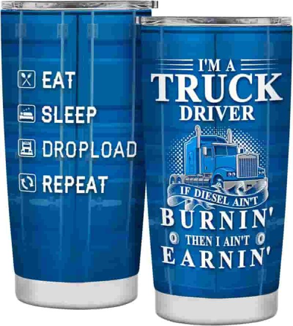 Best Trucker Gifts: Stainless Steel Tumbler For Dads