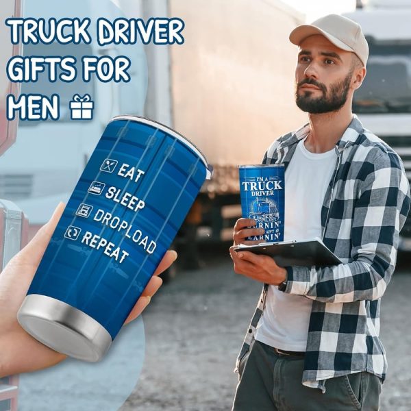 Best Trucker Gifts: Stainless Steel Tumbler For Dads - Image 4