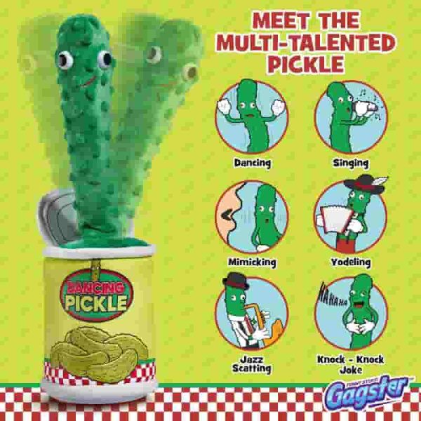 Dancing Pickle Toy - Funny Singing & Talking Gag Gift For All Ages - Image 2