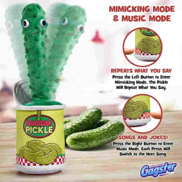 Dancing Pickle Toy - Funny Singing & Talking Gag Gift For All Ages - Image 4