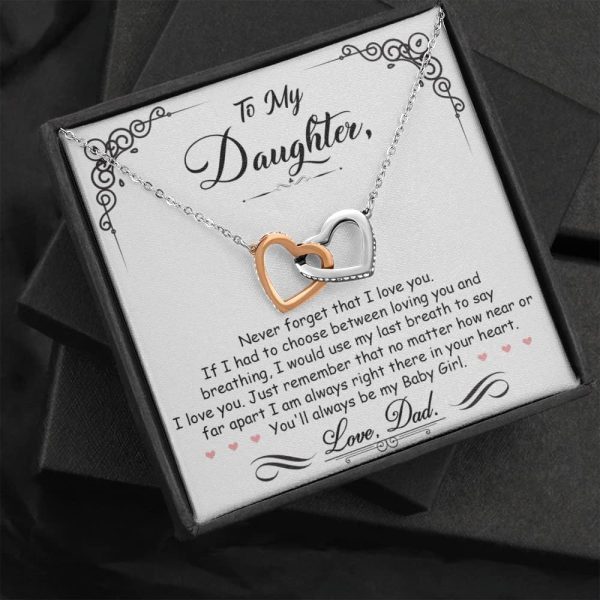 Best Father Daughter Necklace Gift - Heartfelt Jewelry - Image 6