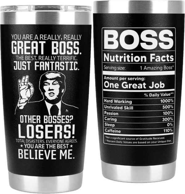 Top Funny Boss Gifts: Best Great Boss Tumbler 20 Oz