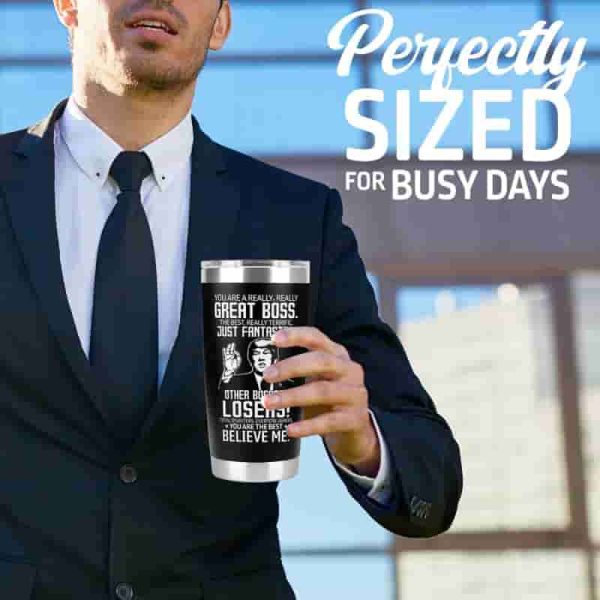 Top Funny Boss Gifts: Best Great Boss Tumbler 20 Oz - Image 2