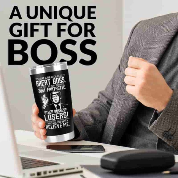 Top Funny Boss Gifts: Best Great Boss Tumbler 20 Oz - Image 3