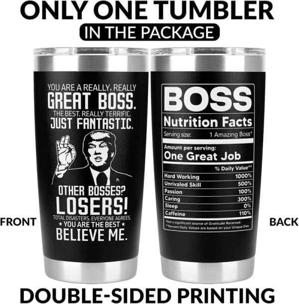 Top Funny Boss Gifts: Best Great Boss Tumbler 20 Oz - Image 6