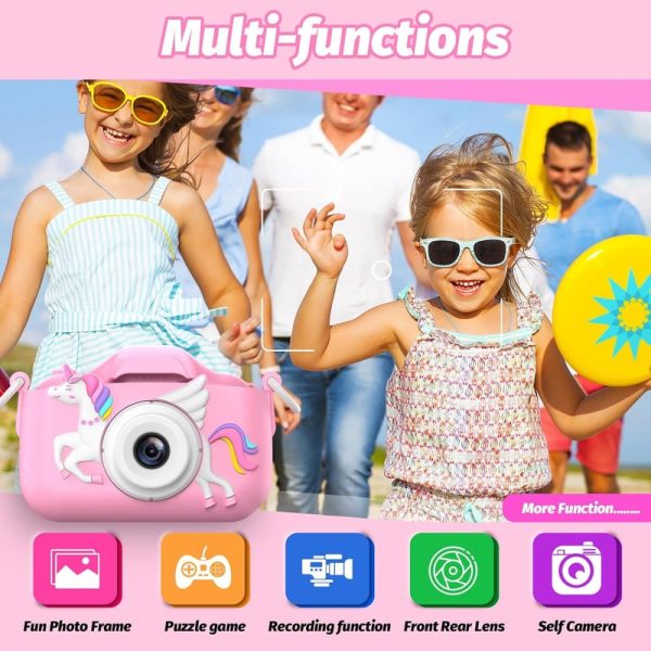 Best Kids Camera For Girls - Perfect Birthday Gift - Image 2