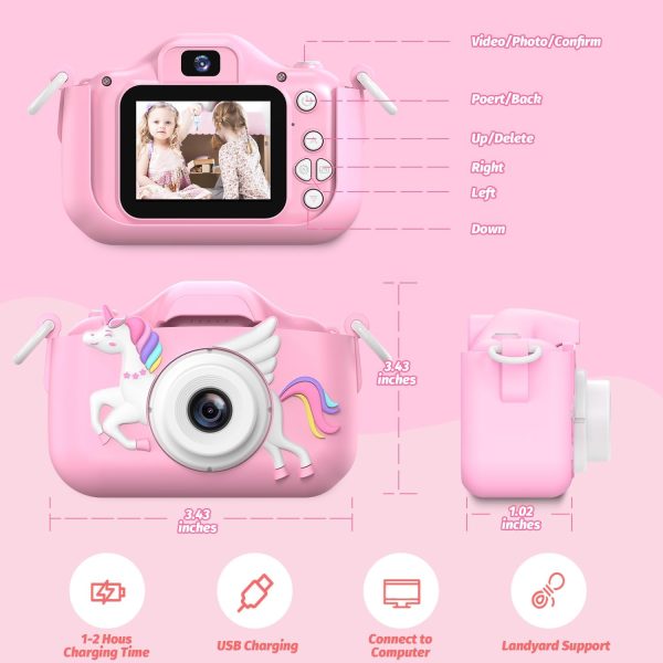 Best Kids Camera For Girls - Perfect Birthday Gift - Image 6