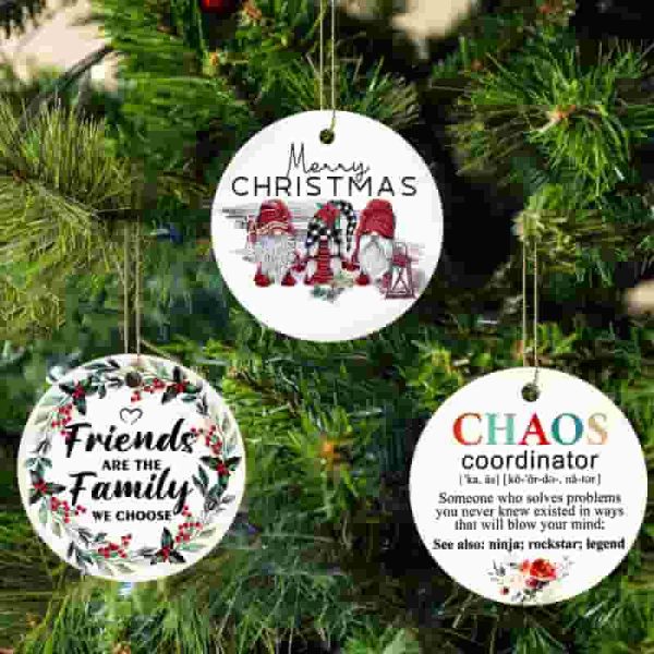 Chaos Coordinator Ornament - Best Gift For Women Bosses - Image 3