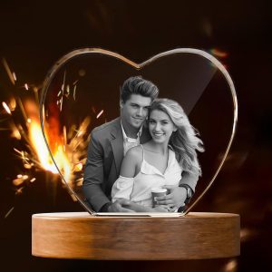Personalized 3d Crystal Photo Gift - Unique Keepsake For Loved Ones