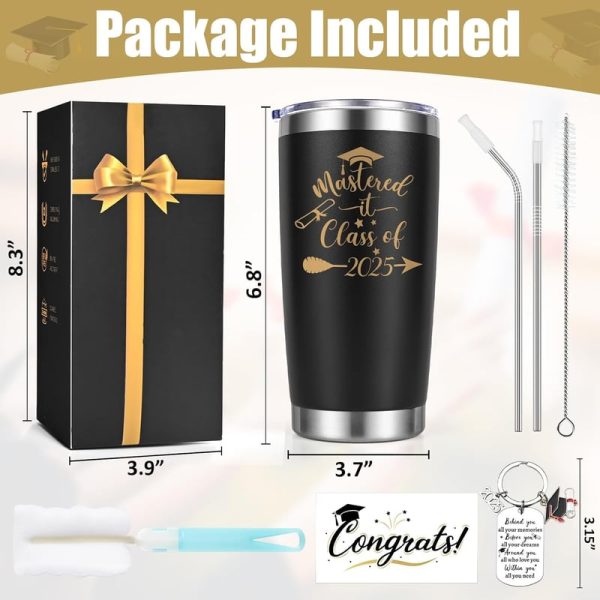 Best Masters Graduation Gift 2025 - Insulated Tumbler Set - Image 2
