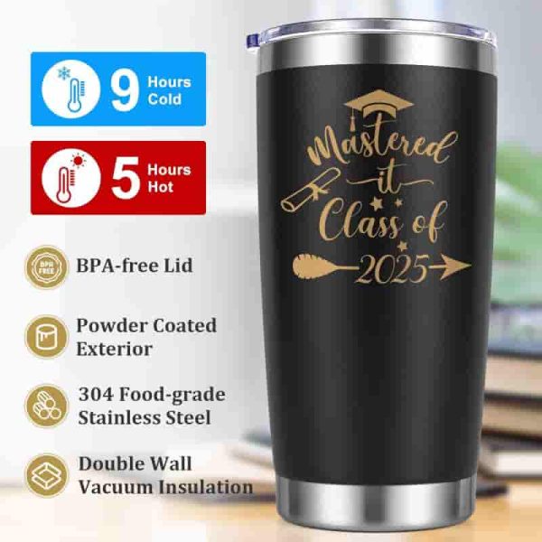 Best Masters Graduation Gift 2025 - Insulated Tumbler Set - Image 5