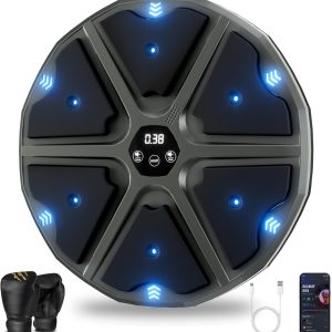 Bluetooth Wall-mounted Boxing Trainer With 9 Modes & Gloves