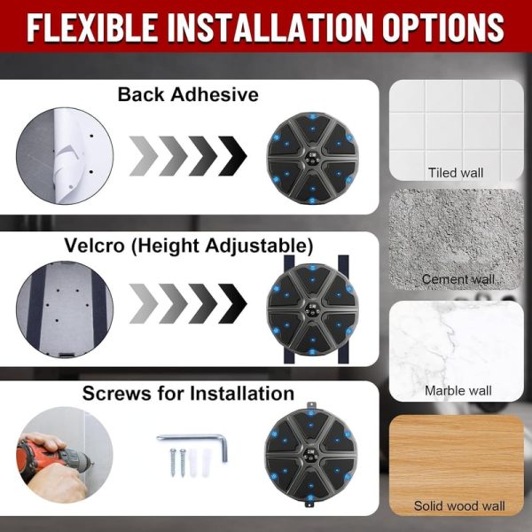 Bluetooth Wall-mounted Boxing Trainer With 9 Modes & Gloves - Image 6