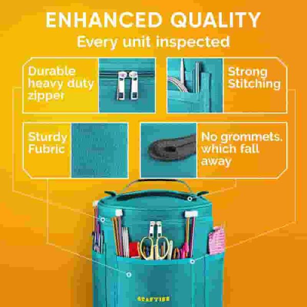 Best Craftiss Knitting Bag For Yarn Storage - Ideal Gift - Image 5