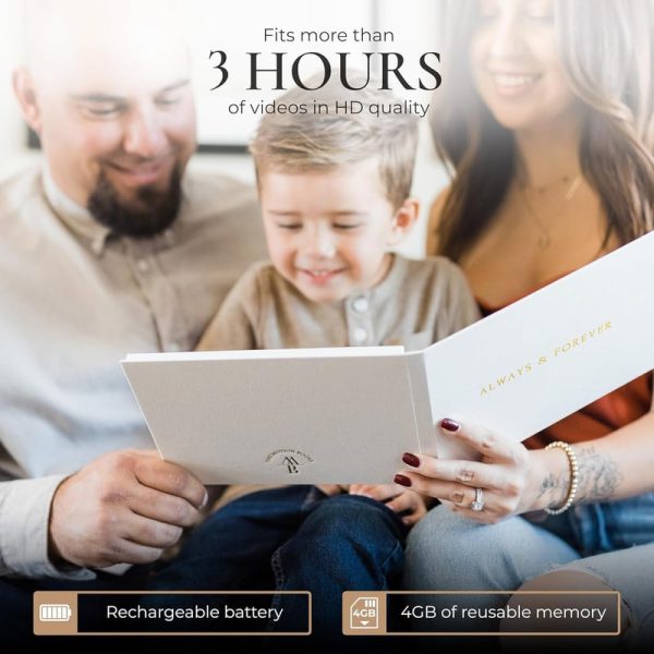 Luxury Motion Video Book - Always & Forever Gold Foil - Image 4