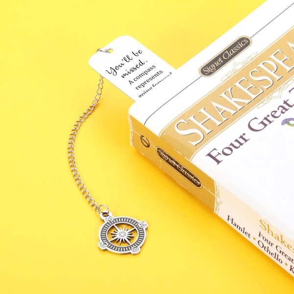 Best Farewell Gifts For Women - Compass Bookmark - Image 3