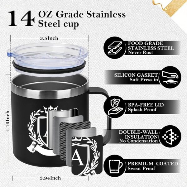 Unique 14 Oz Insulated Coffee Mug - Best Goodbye Gift - Image 2