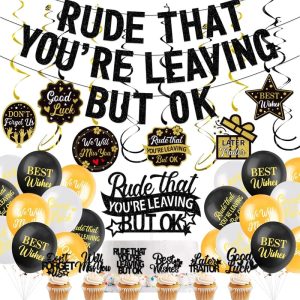 Funny Farewell Party Decorations For Coworkers