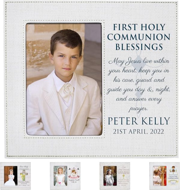 Best Personalized 1st Communion Picture Frame For Boys & Girls