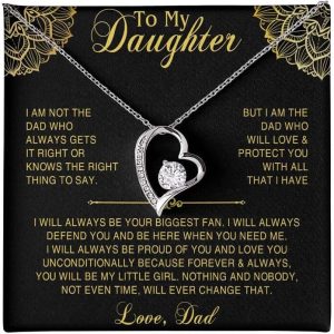 Top Daughter Necklace: Perfect Gift For Birthday & Christmas