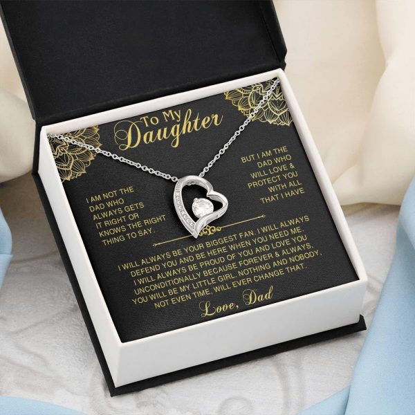 Top Daughter Necklace: Perfect Gift For Birthday & Christmas - Image 3