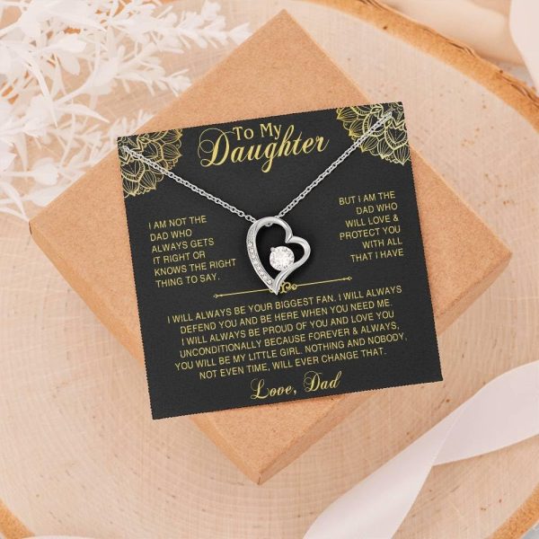 Top Daughter Necklace: Perfect Gift For Birthday & Christmas - Image 4