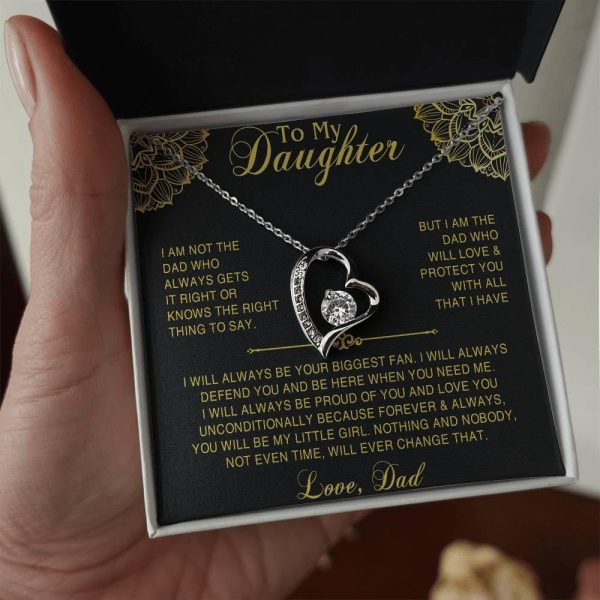 Top Daughter Necklace: Perfect Gift For Birthday & Christmas - Image 5