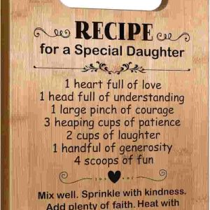 Best Cutting Board Gift For Daughter - Wedding & Birthday