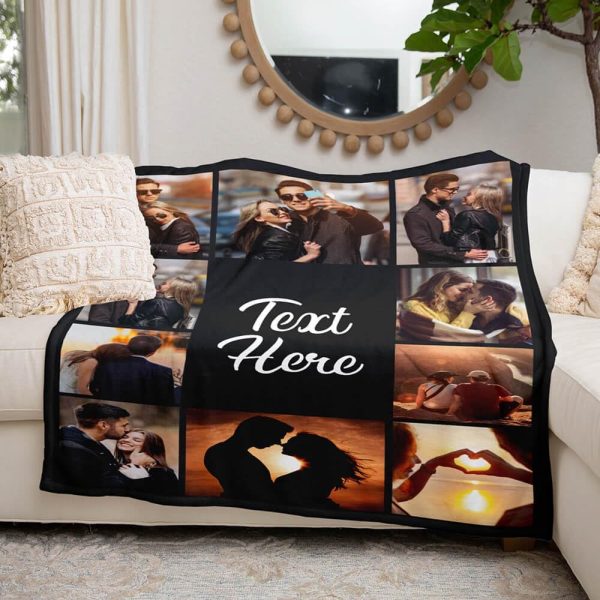 Best Custom Photo Blanket Personalized Gift For Couples - Image 2