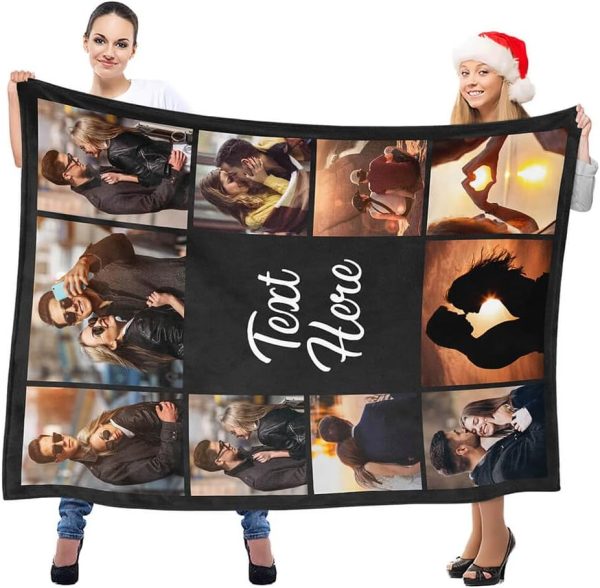Best Custom Photo Blanket Personalized Gift For Couples - Image 3