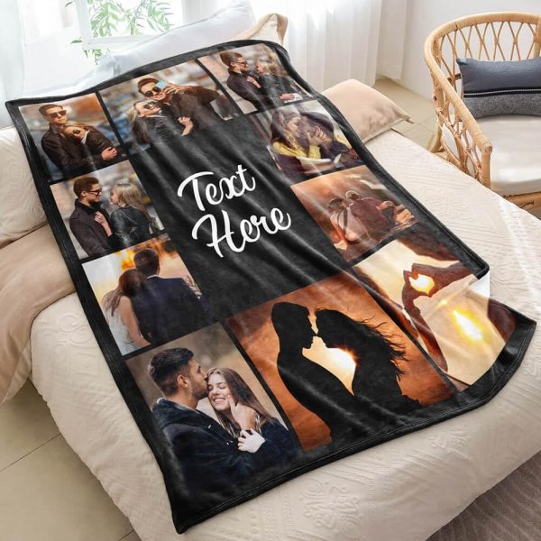 Best Custom Photo Blanket Personalized Gift For Couples - Image 4