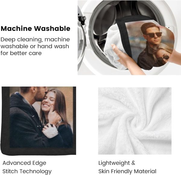 Best Custom Photo Blanket Personalized Gift For Couples - Image 5