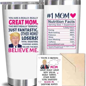 Unique Mother's Day Tumbler Gift – 20 Oz For Mom & Wife